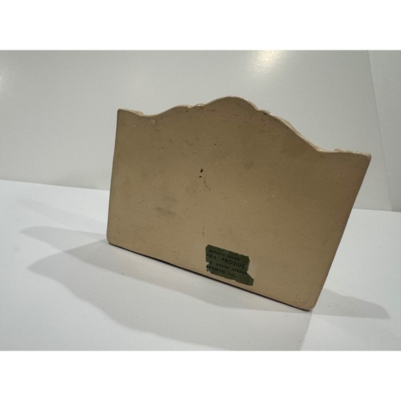 Vintage Bookend -‎ Real Cast Plaster Baby Shoe. FRA Products in Berwyn IL - Picture 5 of 7